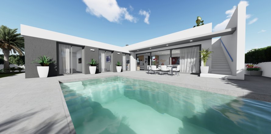 Huvila San Juan De Los Terreros, Almeria, Espanja 3 makuuhuonetta, 122 m2 No. 190872