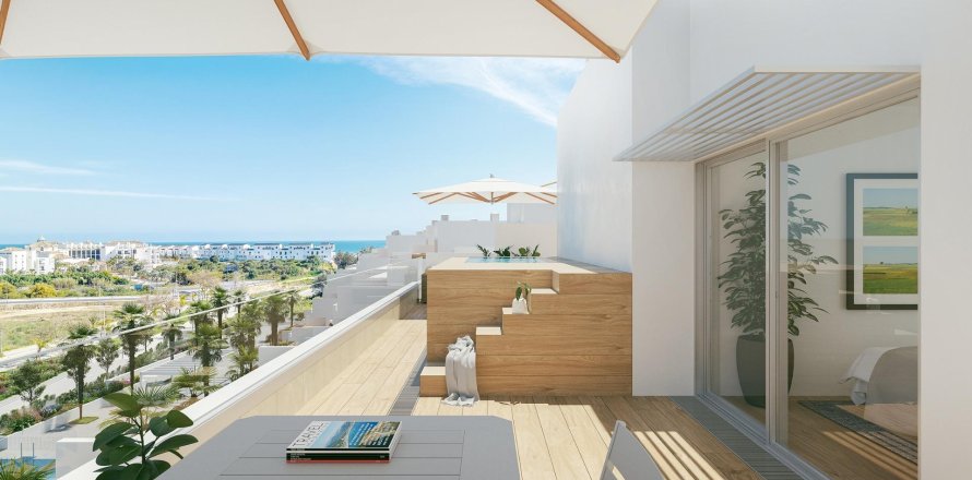 Penthouse in Estepona, Malaga, Spain 3 bedrooms, 126 sq.m. No. 169108
