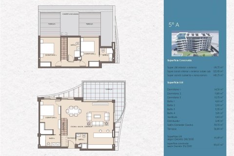 Wohnung zum Verkauf in Benalmadena, Malaga, Spanien 3 Schlafzimmer, 151 m2 Nr. 169112 - Foto 6