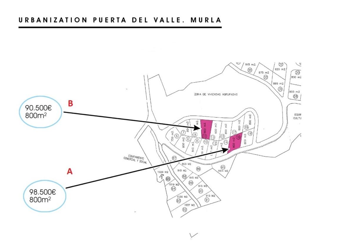 Parcela en Murla, Alicante, España No. 183849
