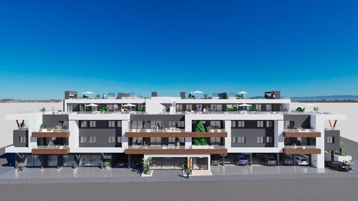 Квартира в Бенихофар, Аликанте, Испания 2 спальни, 61м2 №112895