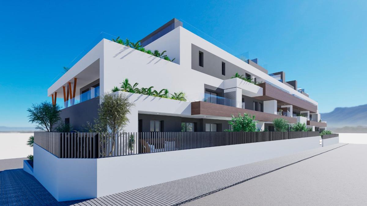 Квартира в Бенихофар, Аликанте, Испания 2 спальни, 61м2 №112896