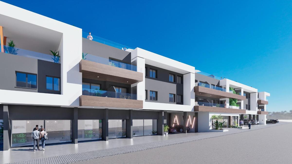 Квартира в Бенихофар, Аликанте, Испания 2 спальни, 61м2 №112896