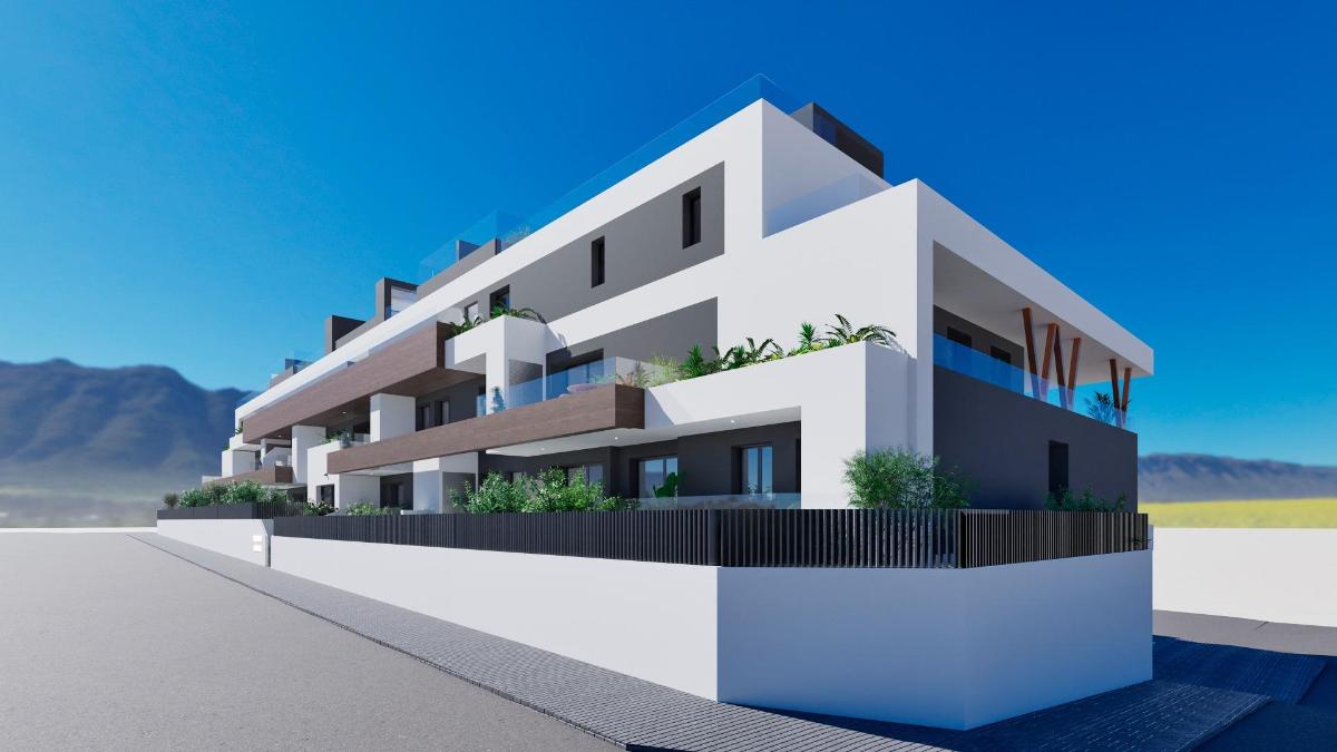Квартира в Бенихофар, Аликанте, Испания 2 спальни, 61м2 №112896