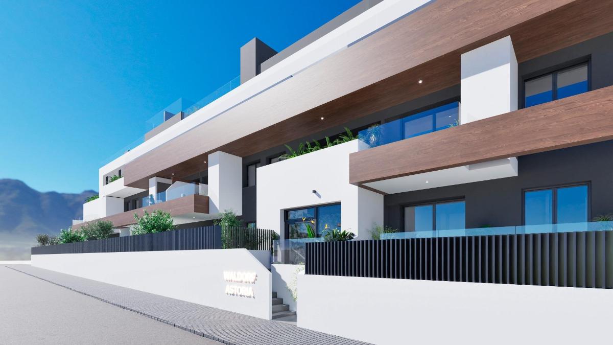 Квартира в Бенихофар, Аликанте, Испания 2 спальни, 61м2 №112896