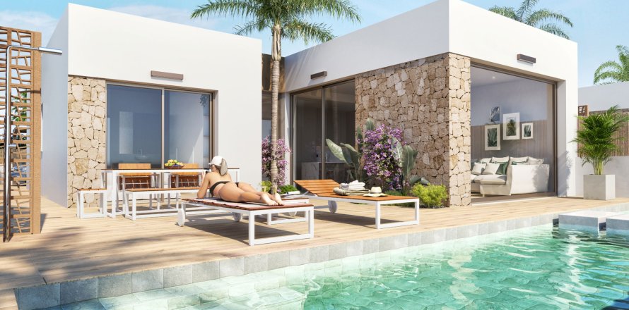 Villa à Los Alcazares, Murcia, Espagne 3 chambres, 101 m2 No. 189502
