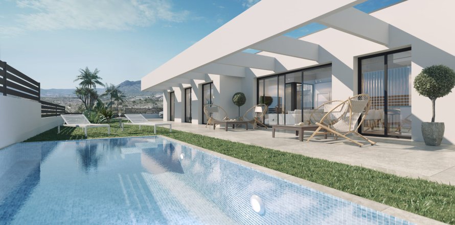 Villa Finestrat, Alicante, Spānijā 3 istabas, 347 m2 Nr. 189506