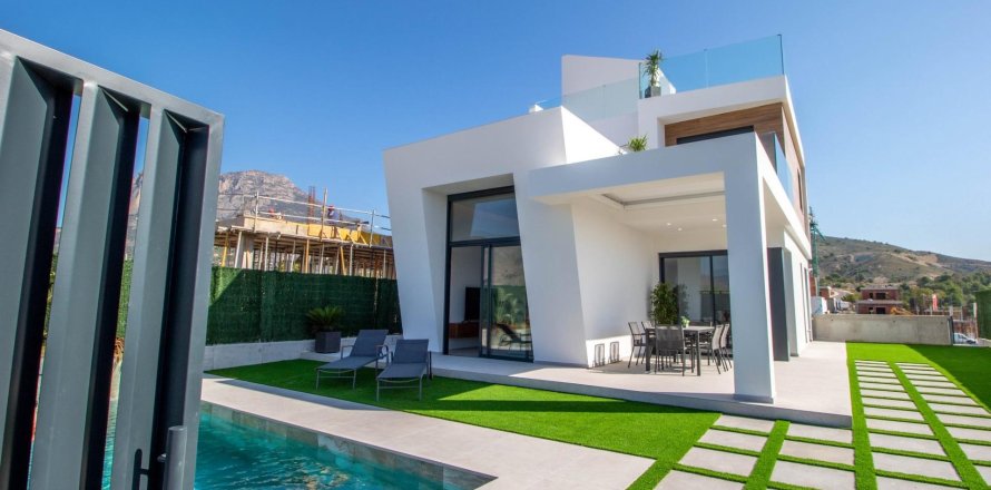 Villa Benidorm, Alicante, España 3 dormitorios, 163 m2 No. 134390