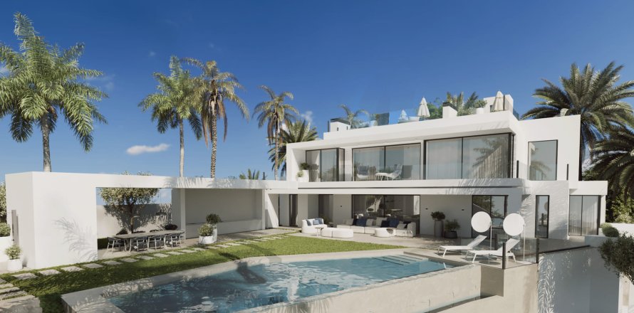 Villa Marbella, Malaga, Spagna 6 camere da letto, 1177 mq. N° 137022