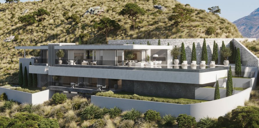 Willa w Marbella, Malaga, Hiszpania 4 sypialnie, 672 mkw. nr 137021