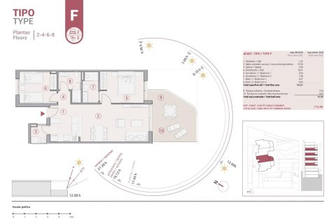 Apartment for sale Calpe, Alicante, Spain 2 bedrooms, 59 sq.m. No. 135097 - photo 8