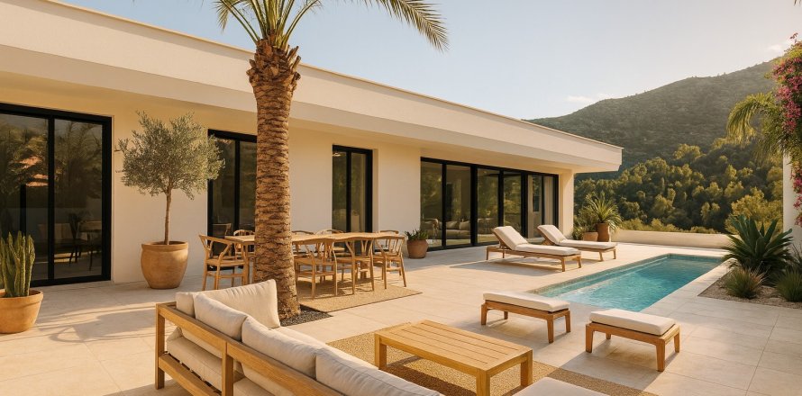 Вилла в Дения, Аликанте, Испания 3 спальни, 176м2 №154664