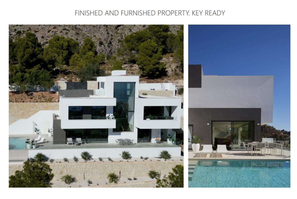 Villa i Altea, Alicante, Spanien 4 sovrum, 535 kvm. Nr. 99820
