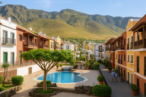 Apartamento en Ampliacion los Olivos, Tenerife, España 1 dormitorio, 75 m2 No. 196294