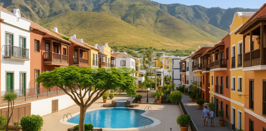 Apartamento en Ampliacion los Olivos, Tenerife, España 1 dormitorio, 75 m2 No. 196294