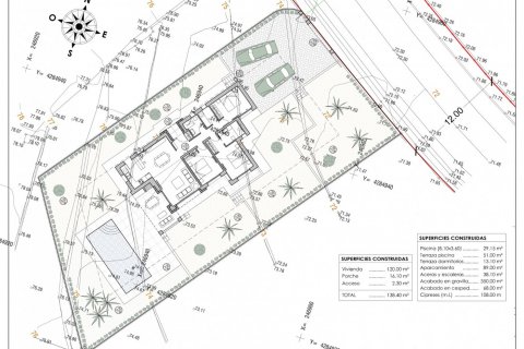 Продажа виллы в Бенисса, Аликанте, Испания 3 спальни, 138м2 №77770 - фото 3