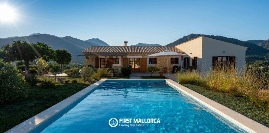 Finca Moscari, Mallorca, Espanja 3 makuuhuonetta, 166 m2 No. 181781