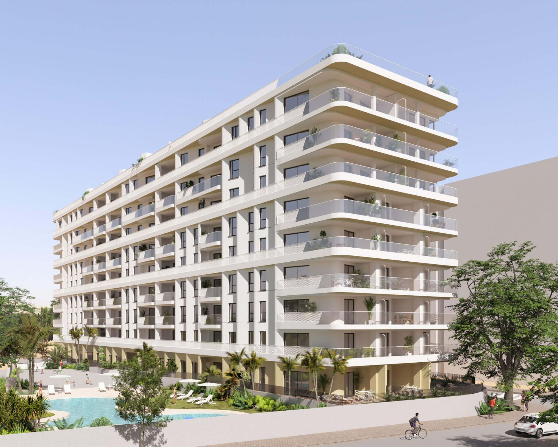 Apartment in Vila Joiosa, Alicante, Spain 2 bedrooms, 80 sq.m. No. 143194