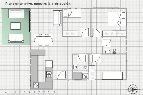 Huoneisto myytävänä Torrevieja, Alicante, Espanja, 3 makuuhuonetta, 84 m2 No. 146160 - kuva 6