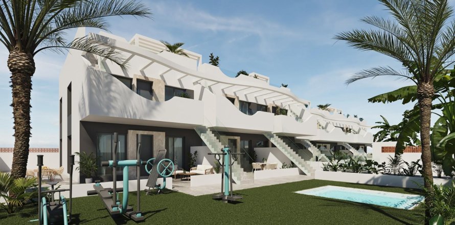 Bungalow i Pilar de la Horadada, Alicante, Spanien 3 sovrum, 74 kvm. Nr. 171585