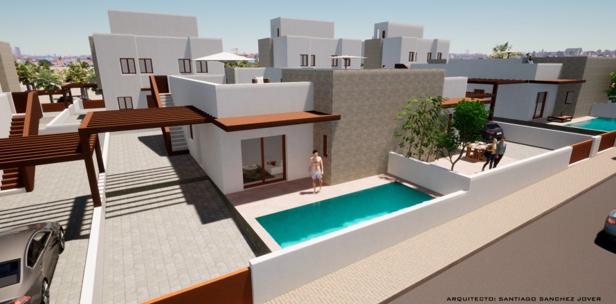 Сasa en Mazarrón, Murcia, España 3 dormitorios, 88.3 m2 No. 175190