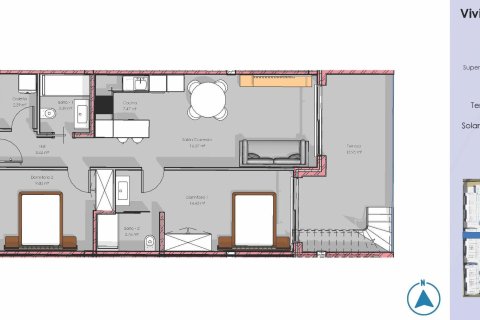 Penthouse à vendre à Guardamar del Segura, Alicante, Espagne, 2 chambres, 65 m2 No. 187446 - photo 8