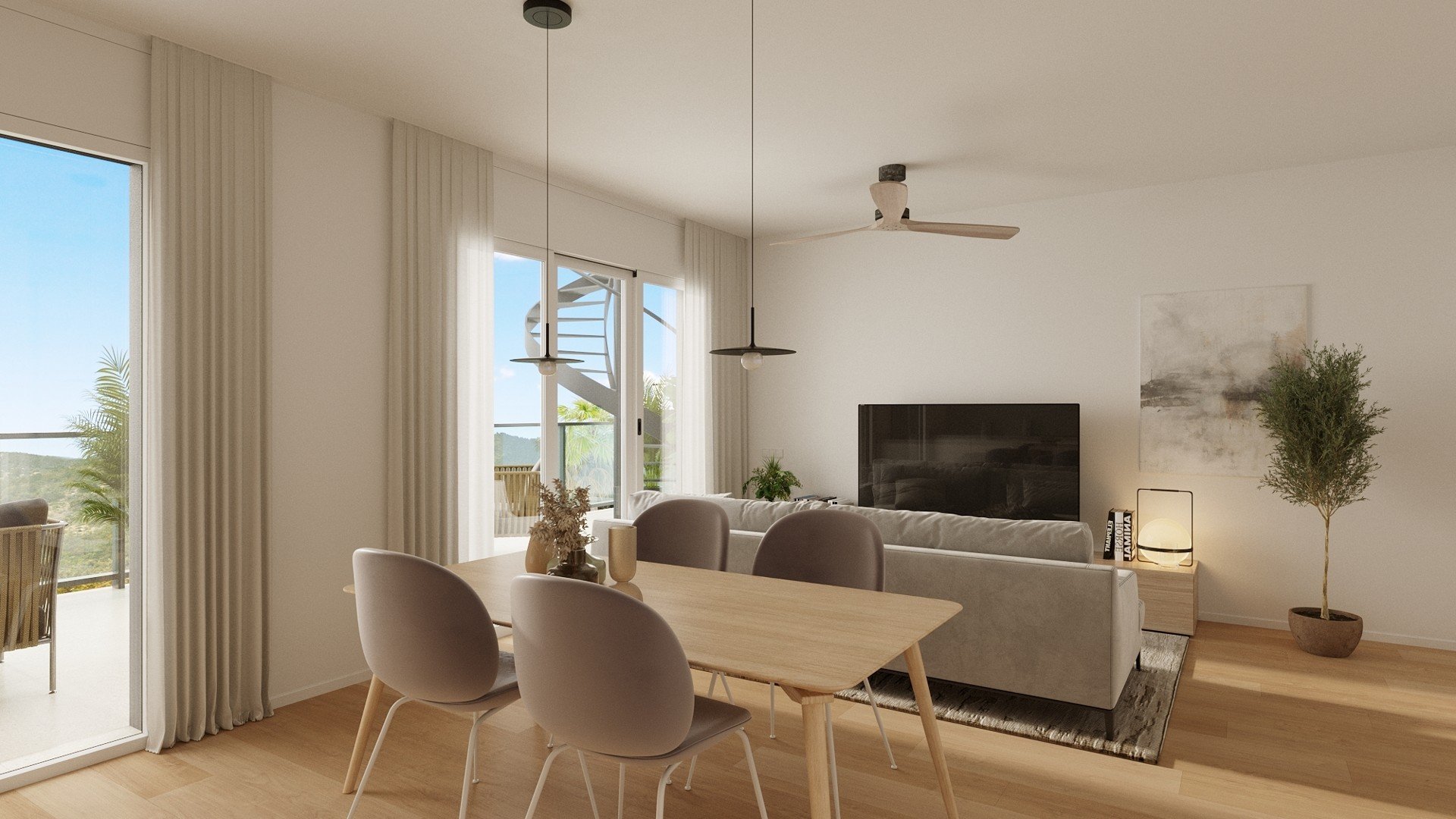 Квартира в Breeze, Финестрат, Аликанте, Испания 3 спальни, 179м2 №73892