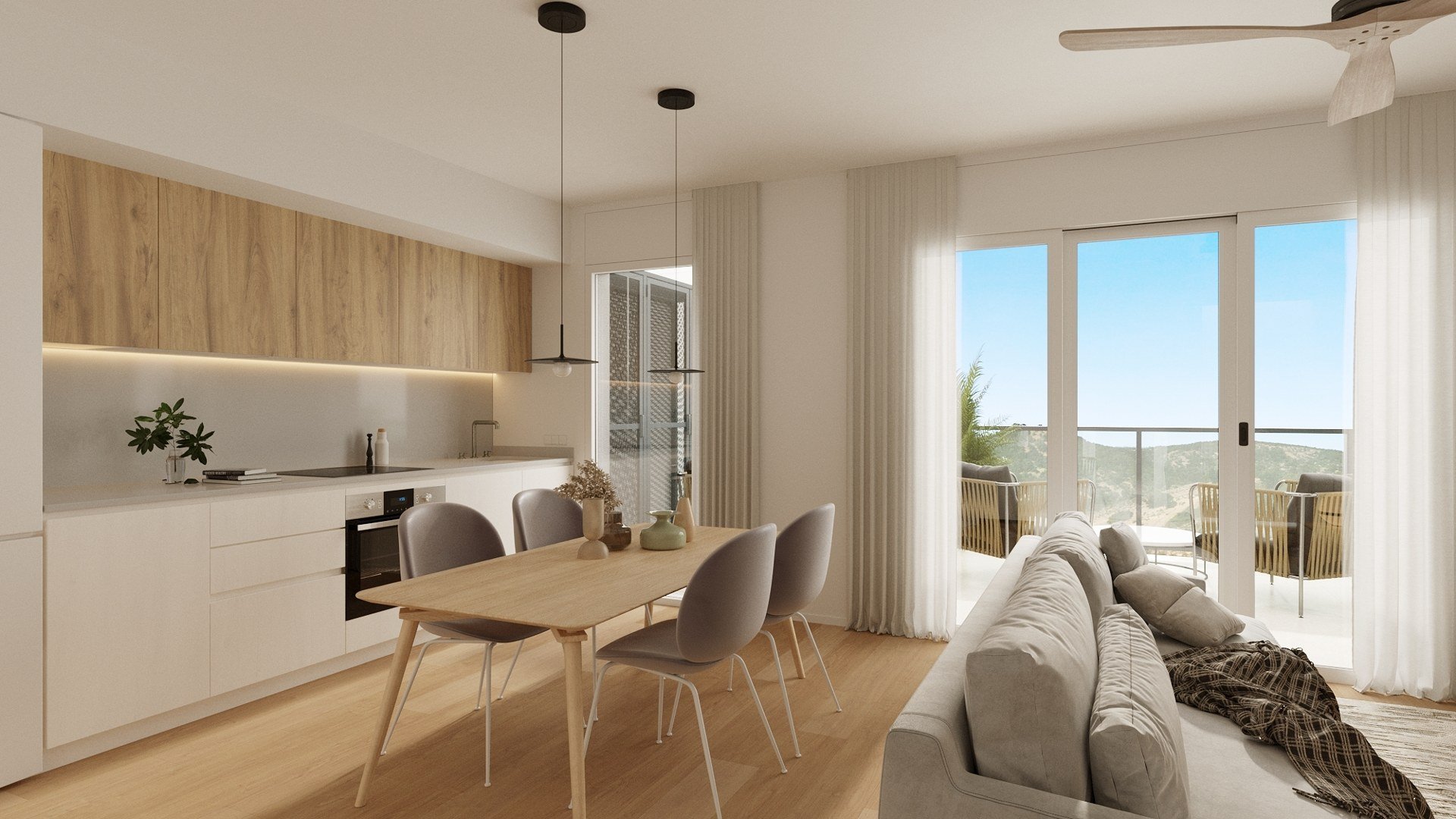 Квартира в Breeze, Финестрат, Аликанте, Испания 3 спальни, 179м2 №73892
