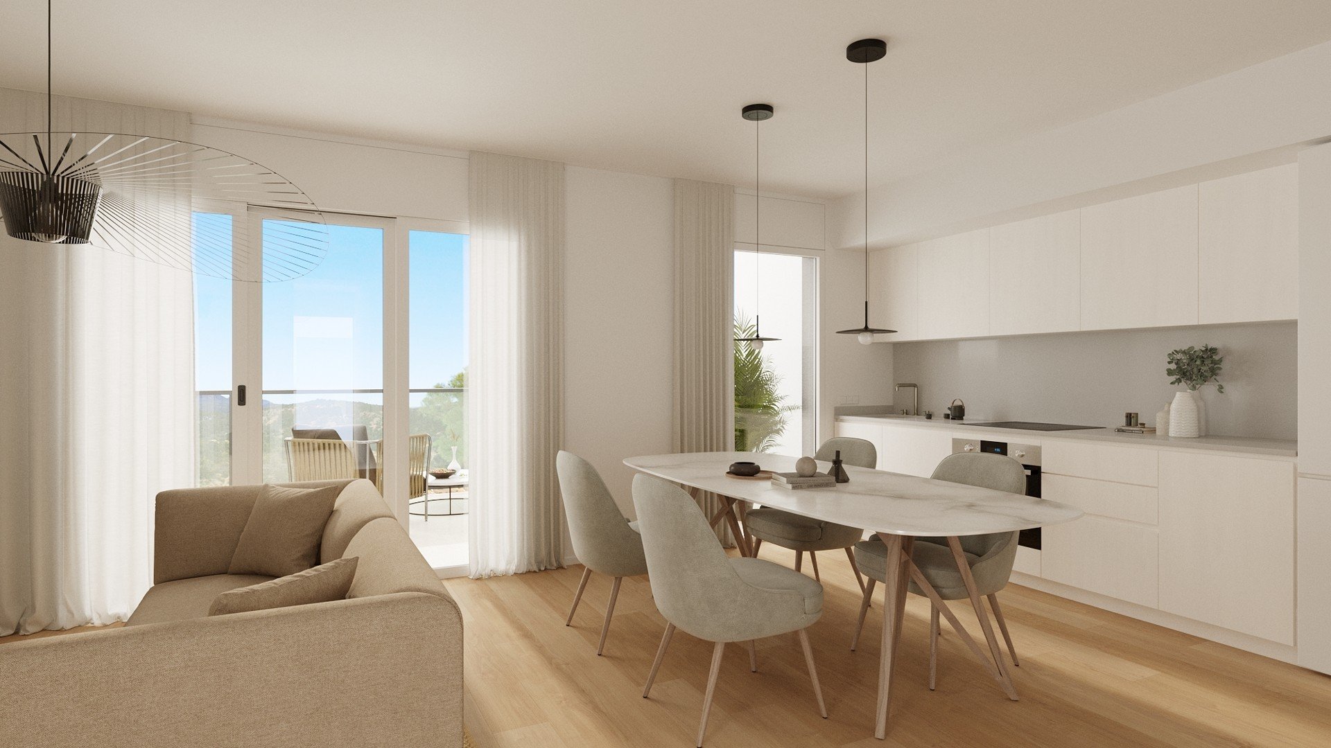 Квартира в Breeze, Финестрат, Аликанте, Испания 3 спальни, 179м2 №73892