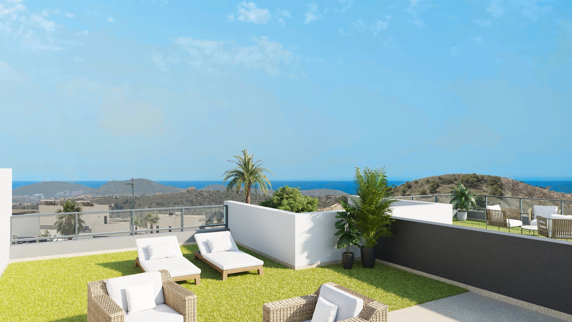 Квартира в Breeze, Финестрат, Аликанте, Испания 3 спальни, 179м2 №73892