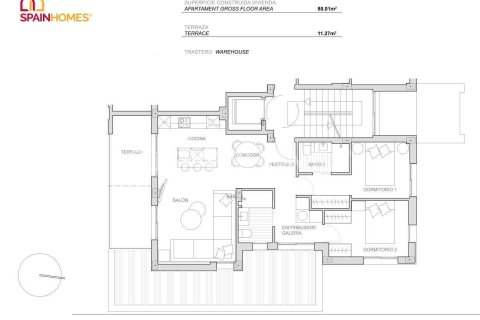 Wohnung zum Verkauf in Torre-Pacheco, Murcia, Spanien 2 Schlafzimmer, 96 m2 Nr. 142900 - Foto 30