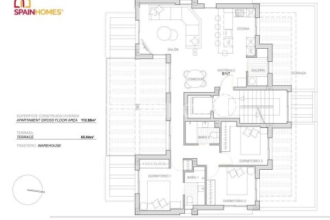 Продажа квартиры в Торре-Пачеко, Мурсия, Испания 2 спальни, 96м2 №142900 - фото 20