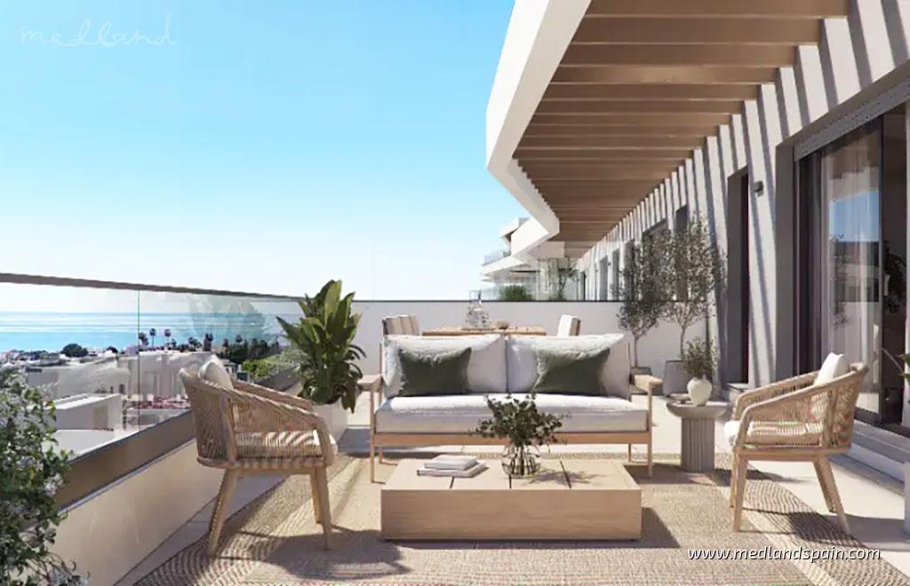 Appartamento a Estepona, Malaga, Spagna 3 camere da letto, 158 mq. N° 147205