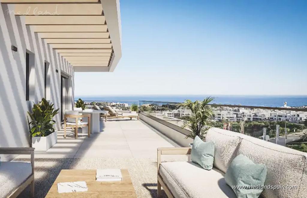 Appartamento a Estepona, Malaga, Spagna 3 camere da letto, 158 mq. N° 147205