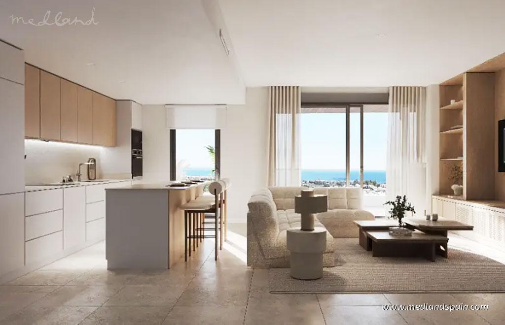 Appartamento a Estepona, Malaga, Spagna 3 camere da letto, 158 mq. N° 147205