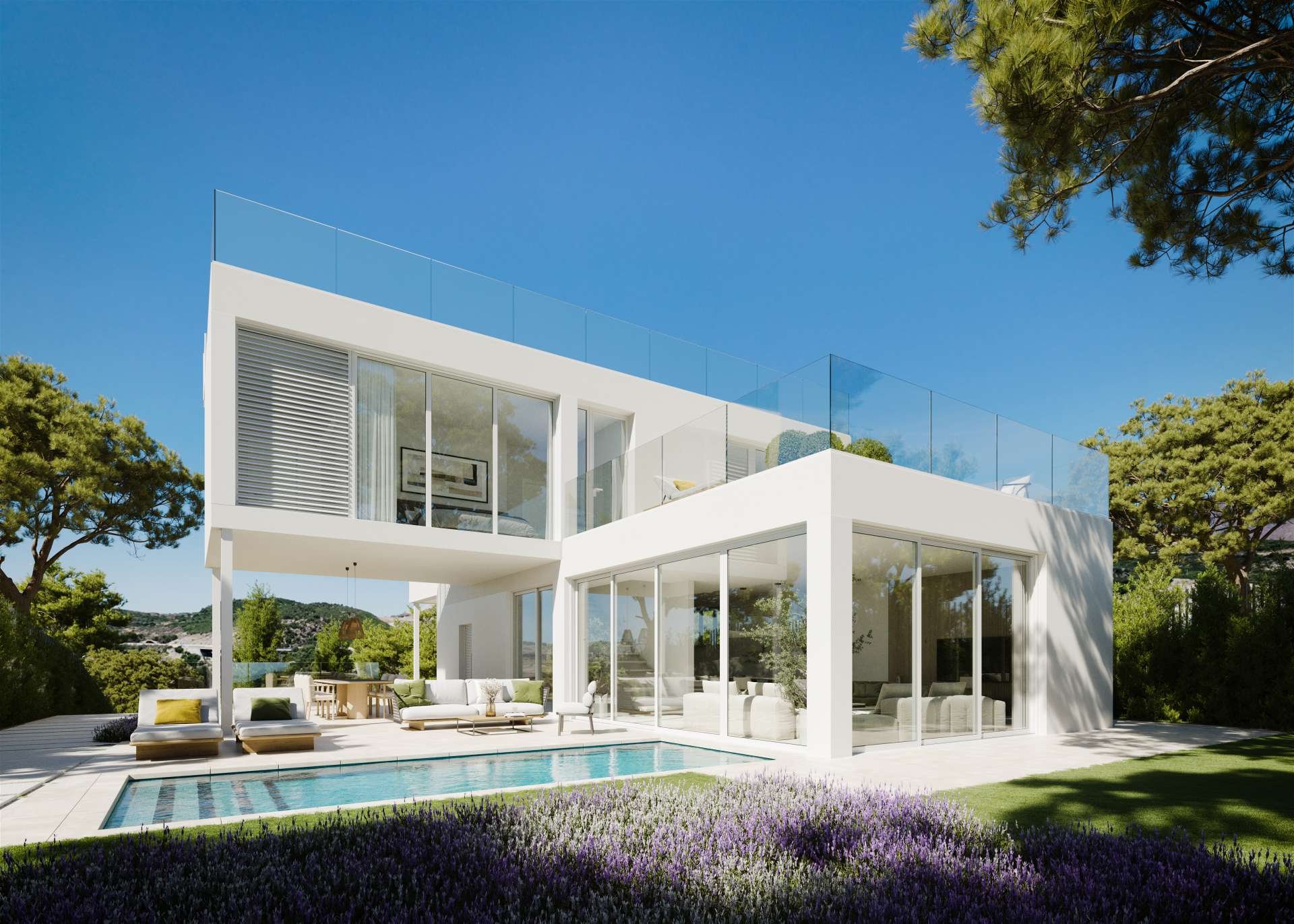Villa in Estepona, Malaga, Spain 3 bedrooms, 628 sq.m. No. 182694
