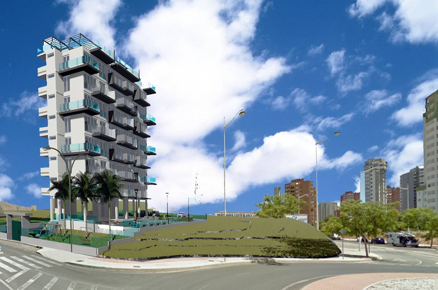 Huoneisto La Cala, Alicante, Espanja 2 makuuhuonetta, 76 m2 No. 163414
