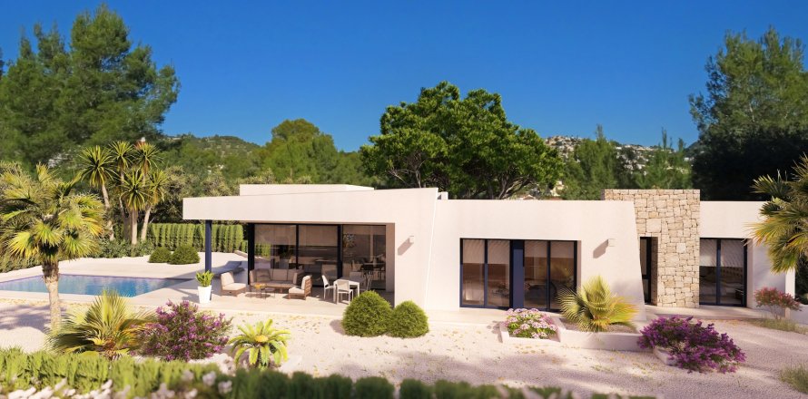 Villa Benissa, Alicante, Spagna 3 camere da letto, 301 mq. N° 58627