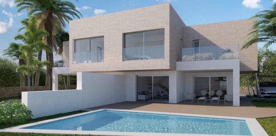 Villa in Moraira, Alicante, Spain 3 bedrooms, 161 sq.m. No. 145036