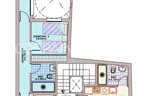 Продажа пентхауса Торревьеха, Аликанте, Испания 1 спальня, 30м2 №139015 - фото 3