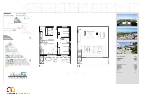 Apartamento en venta Torrevieja, Alicante, España 3 dormitorios, 110 m2 No. 139019 - foto 22