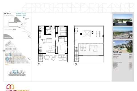 Apartamento en venta Torrevieja, Alicante, España 3 dormitorios, 110 m2 No. 139019 - foto 20
