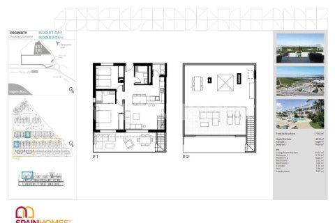 Apartamento en venta Torrevieja, Alicante, España 3 dormitorios, 110 m2 No. 139019 - foto 19