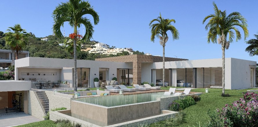 Willa w Marbella, Malaga, Hiszpania 4 sypialnie, 595 mkw. nr 143038