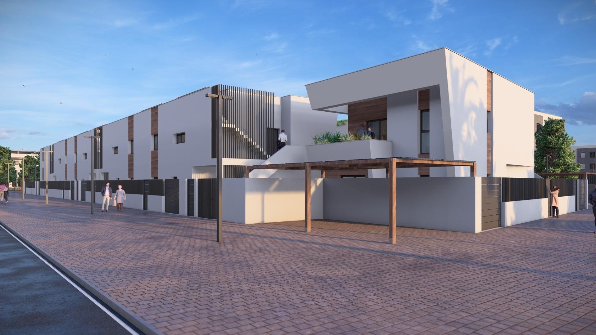 Bungalow en Torre-Pacheco, Murcia, España 2 dormitorios, 78 m2 No. 134306