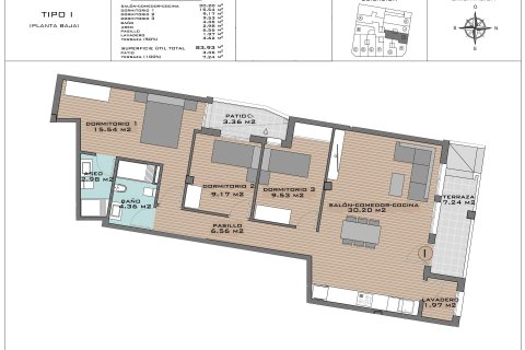 Appartamento in vendita Algorfa, Alicante, Spagna 3 camere da letto, 88 mq. N° 134303 - foto 12
