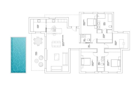 Villa for sale in Monforte del Cid, Alicante, Spain 4 bedrooms, 180 sq.m. No. 143555 - photo 5