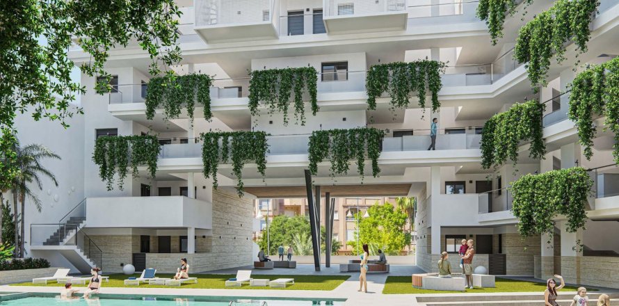 Квартира в Торревьеха, Аликанте, Испания 2 спальни, 103м2 №149759