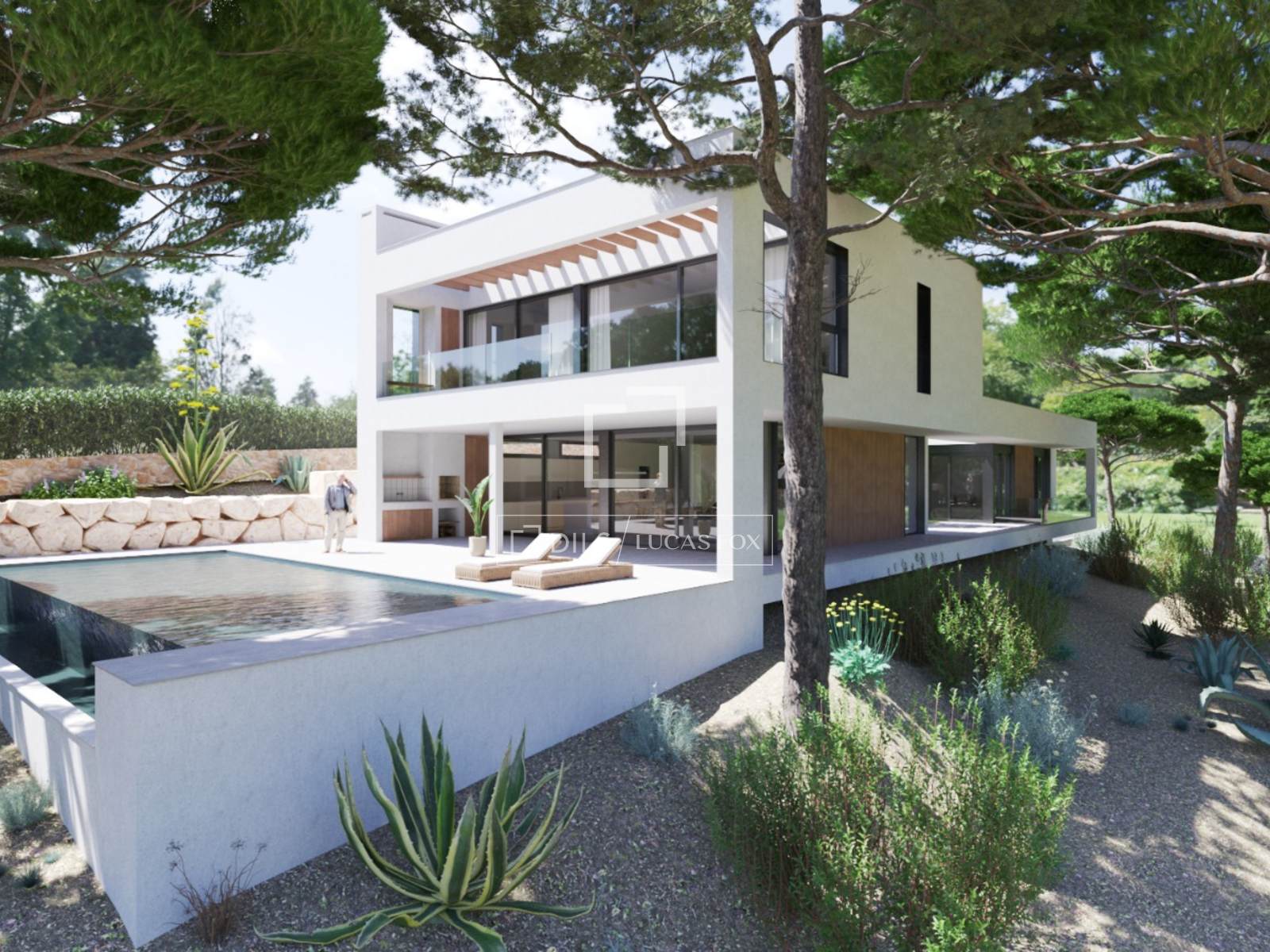 Villa i Sant Andreu de Llavaneres, Barcelona, Spanien 4 sovrum, 442 kvm. Nr. 150796
