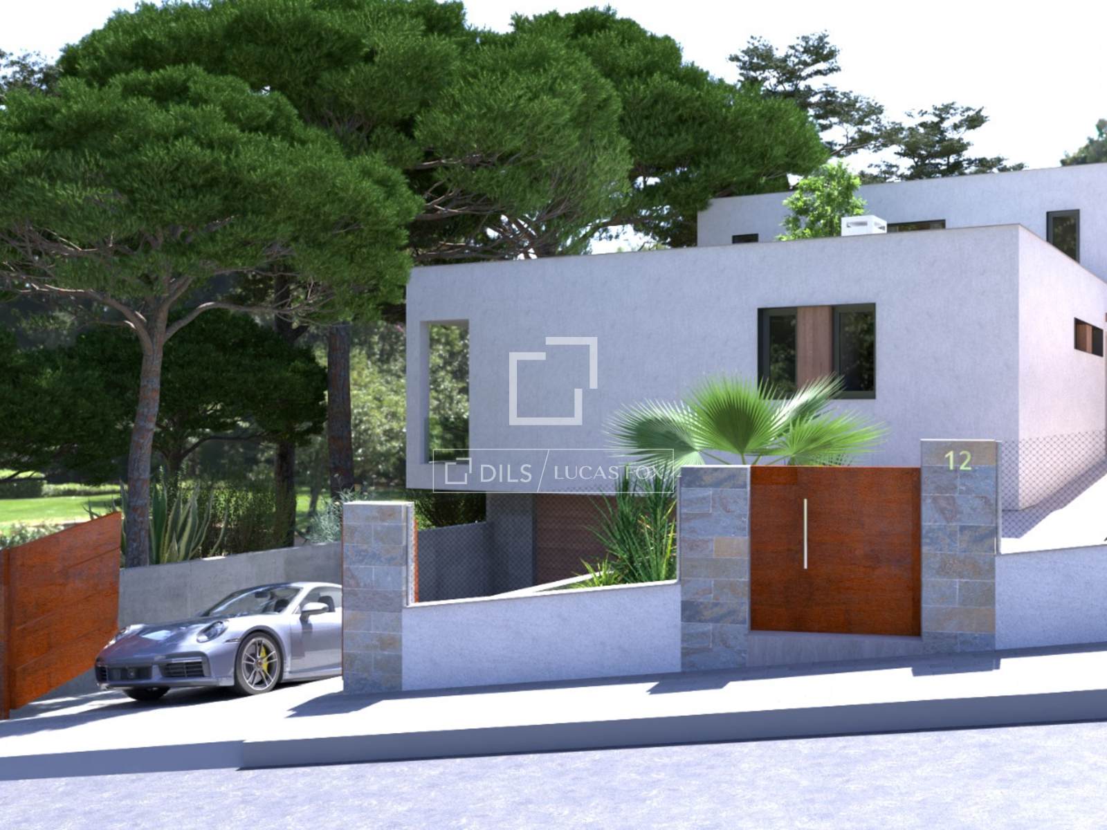 Villa i Sant Andreu de Llavaneres, Barcelona, Spanien 4 sovrum, 442 kvm. Nr. 150796